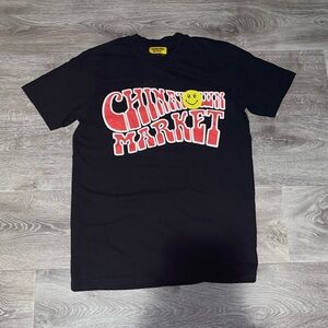 Chinatown Market black and red streetwear tee